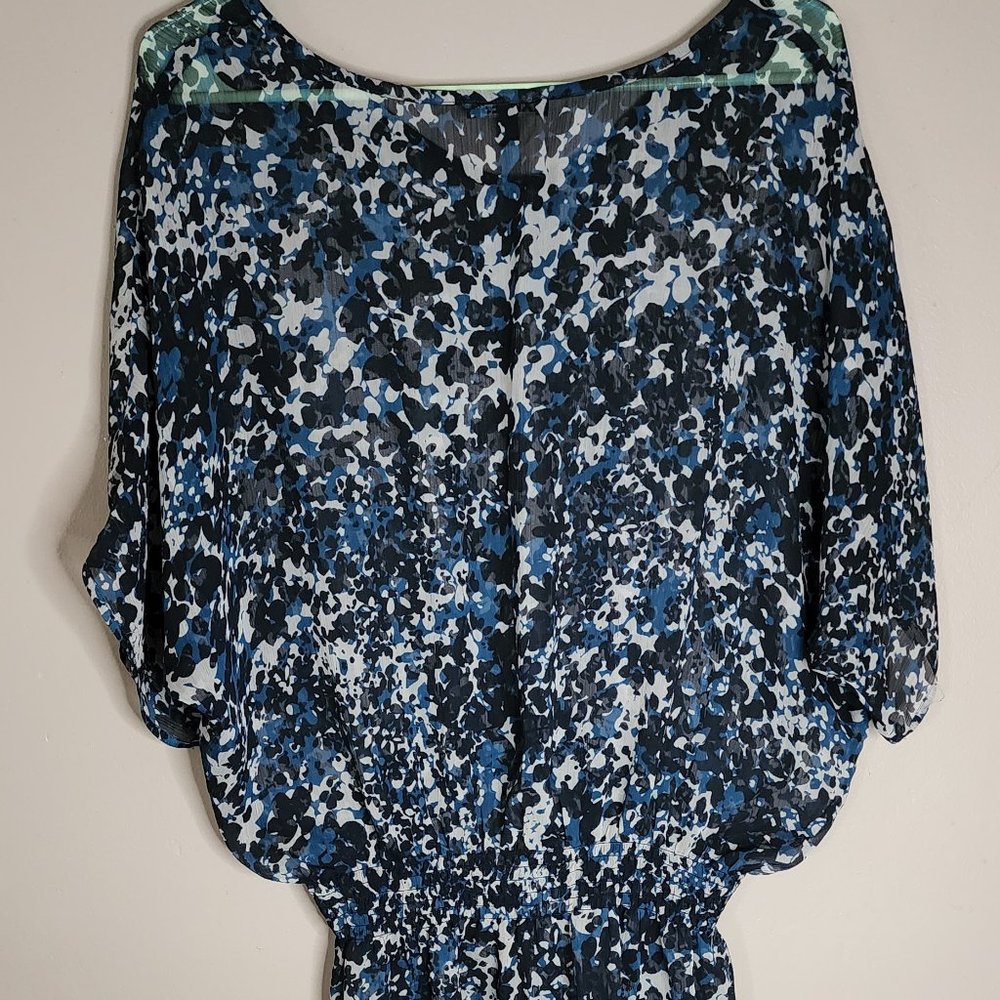 Express Abstract Print Blouse - image 3